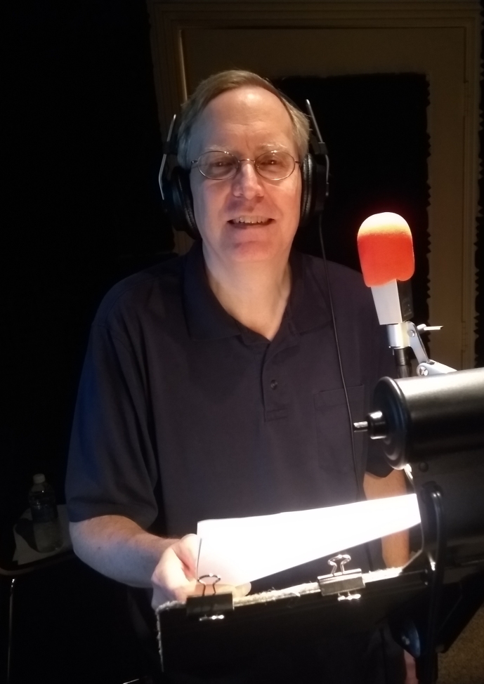 Audiobook recording session Suntup Editions